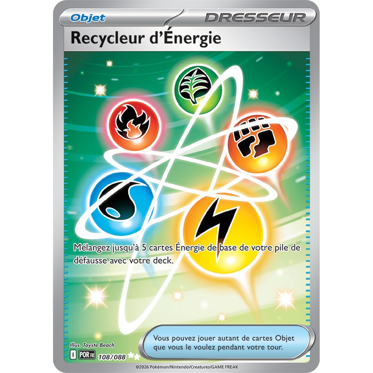 Energy Recycler - Ultra Rare 108/88 - ME03 - Pokémon - Mega Evolution Perfect Balance