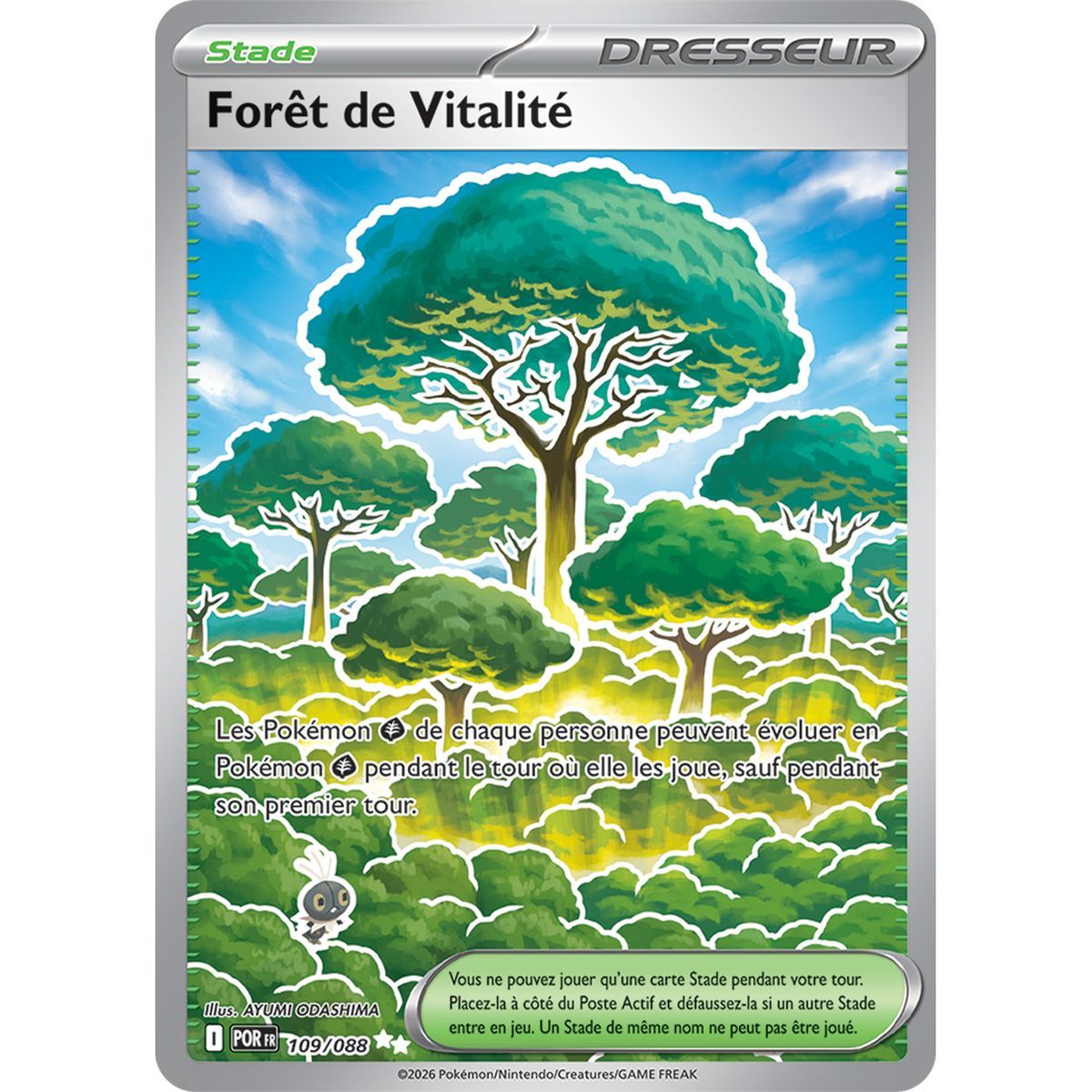 Forest of Vitality - Ultra Rare 109/88 - ME03 - Pokémon - Mega Evolution Perfect Balance