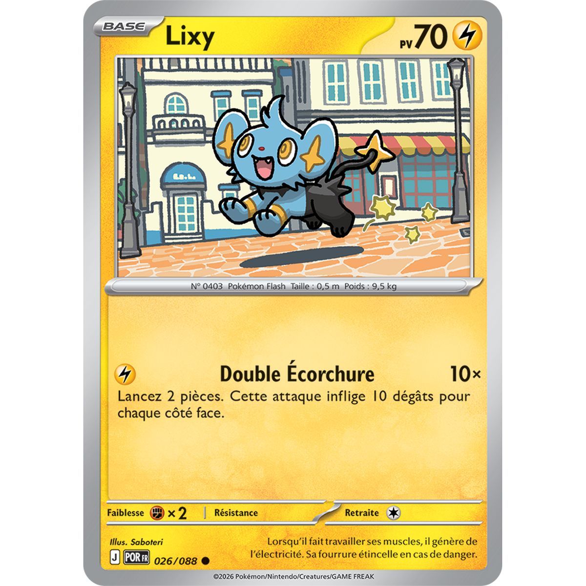 Lixy - Common 26/88 - ME03 - Pokémon - Perfect Balance Mega Evolution