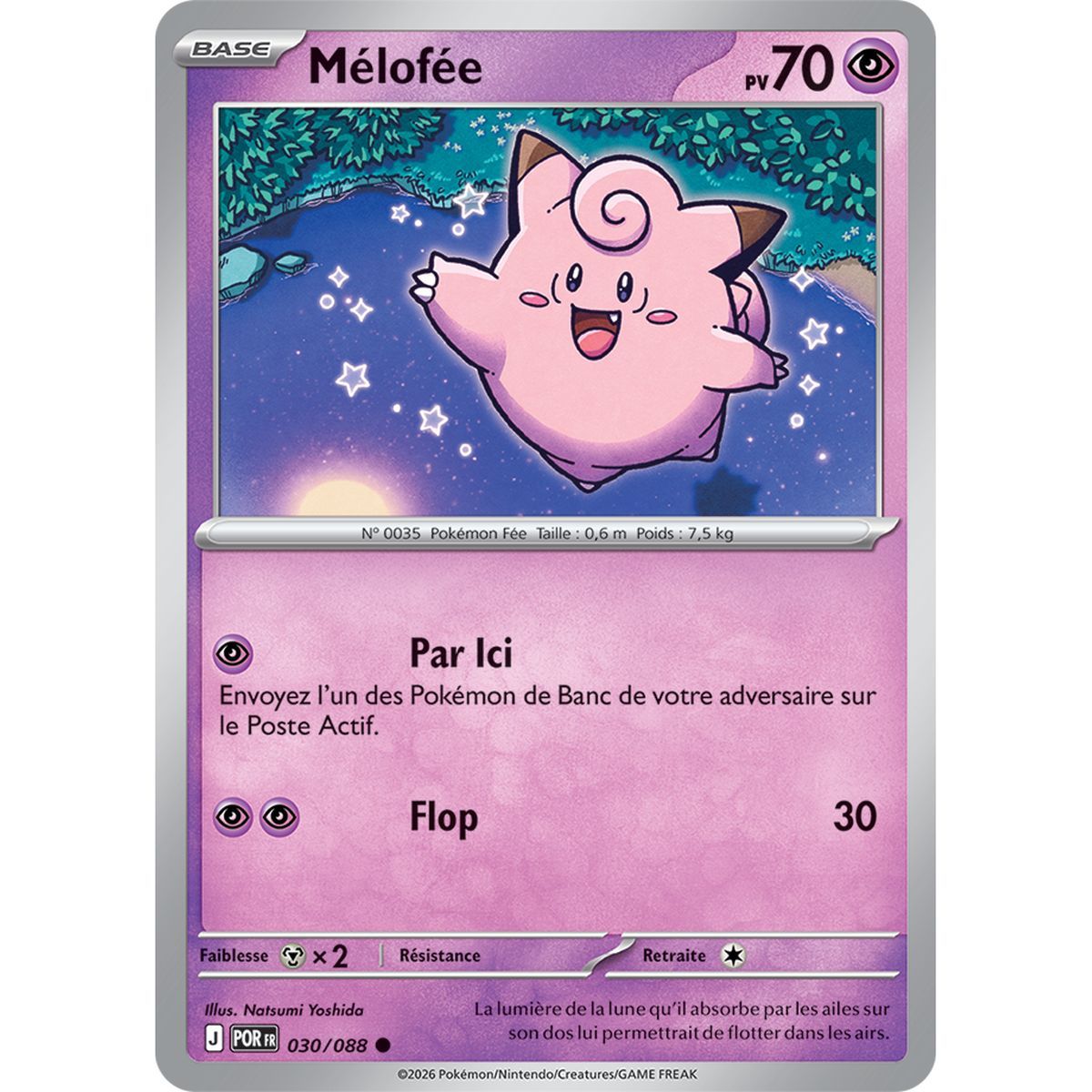 Clefairy - Reverse 30/88 - ME03 - Pokémon - Perfect Balance Mega Evolution