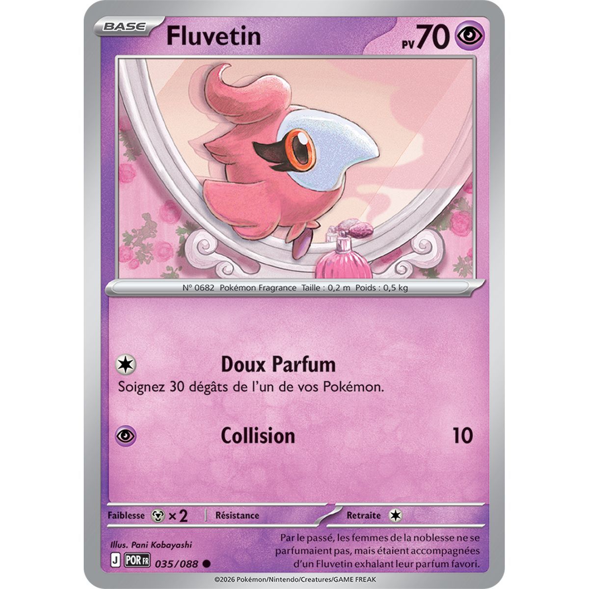 Fluvetin - Common 35/88 - ME03 - Pokémon - Perfect Balance Mega Evolution