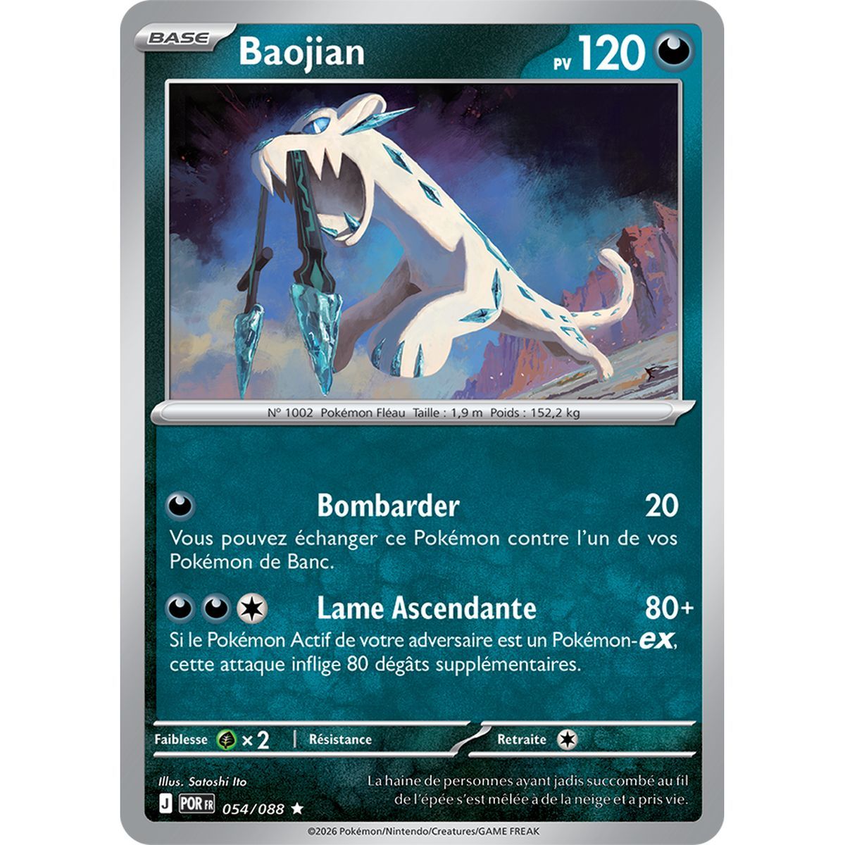 Baojian - Reverse 54/88 - ME03 - Pokémon - Perfect Balance Mega Evolution