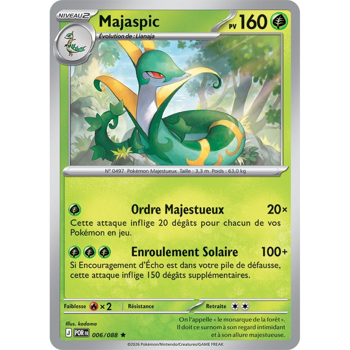 Serperior - Holo Rare 6/88 - ME03 - Pokémon - Perfect Balance Mega Evolution