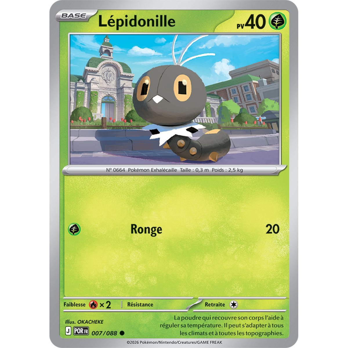 Lepidonille - Reverse 7/88 - ME03 - Pokémon - Mega Evolution Perfect Balance