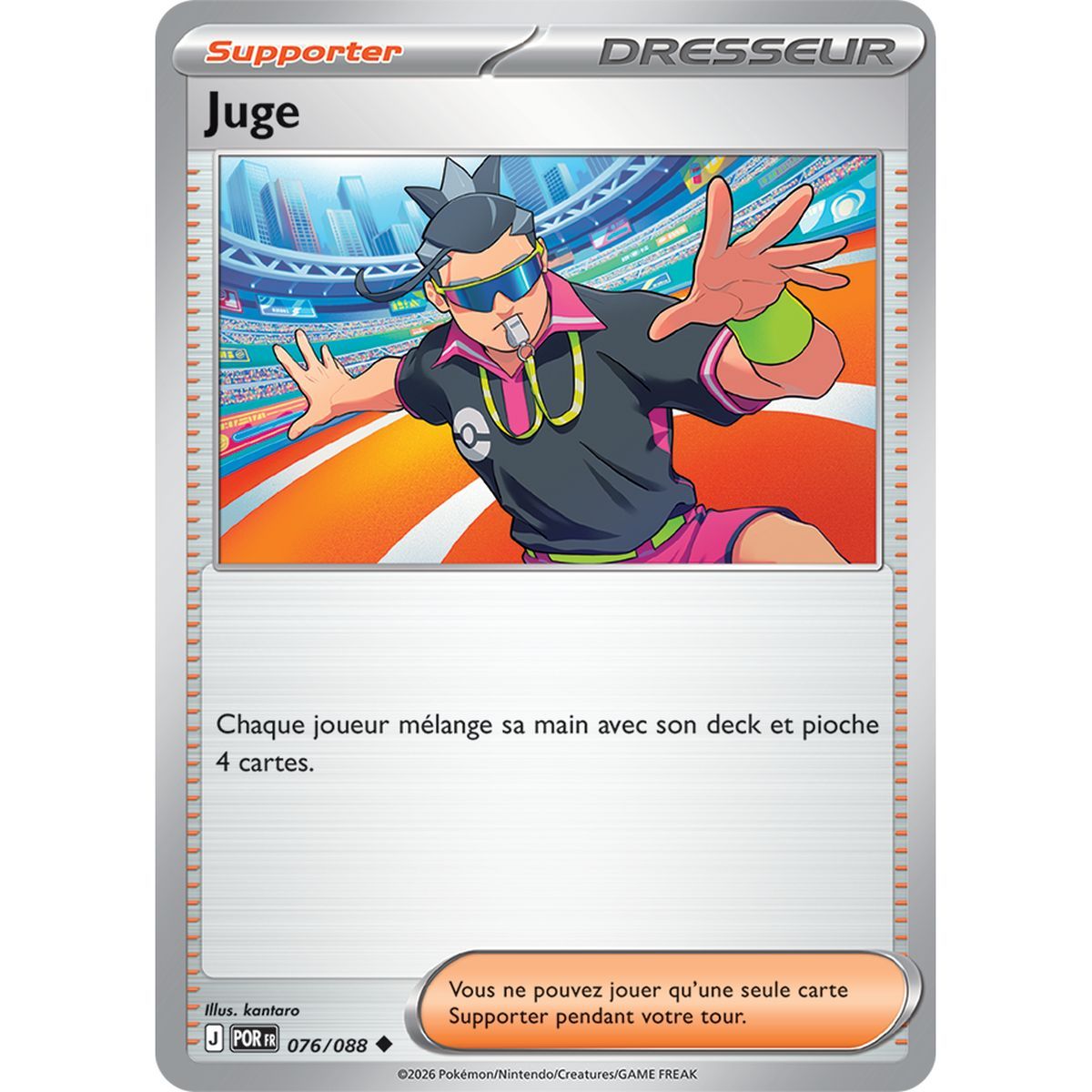Judge - Uncommon 76/88 - ME03 - Pokémon - Mega Evolution Perfect Balance