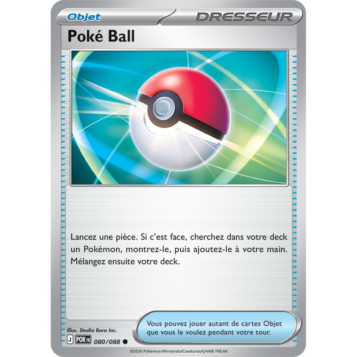 Poké Ball - Common 80/88 - ME03 - Pokémon - Mega Evolution Perfect Balance