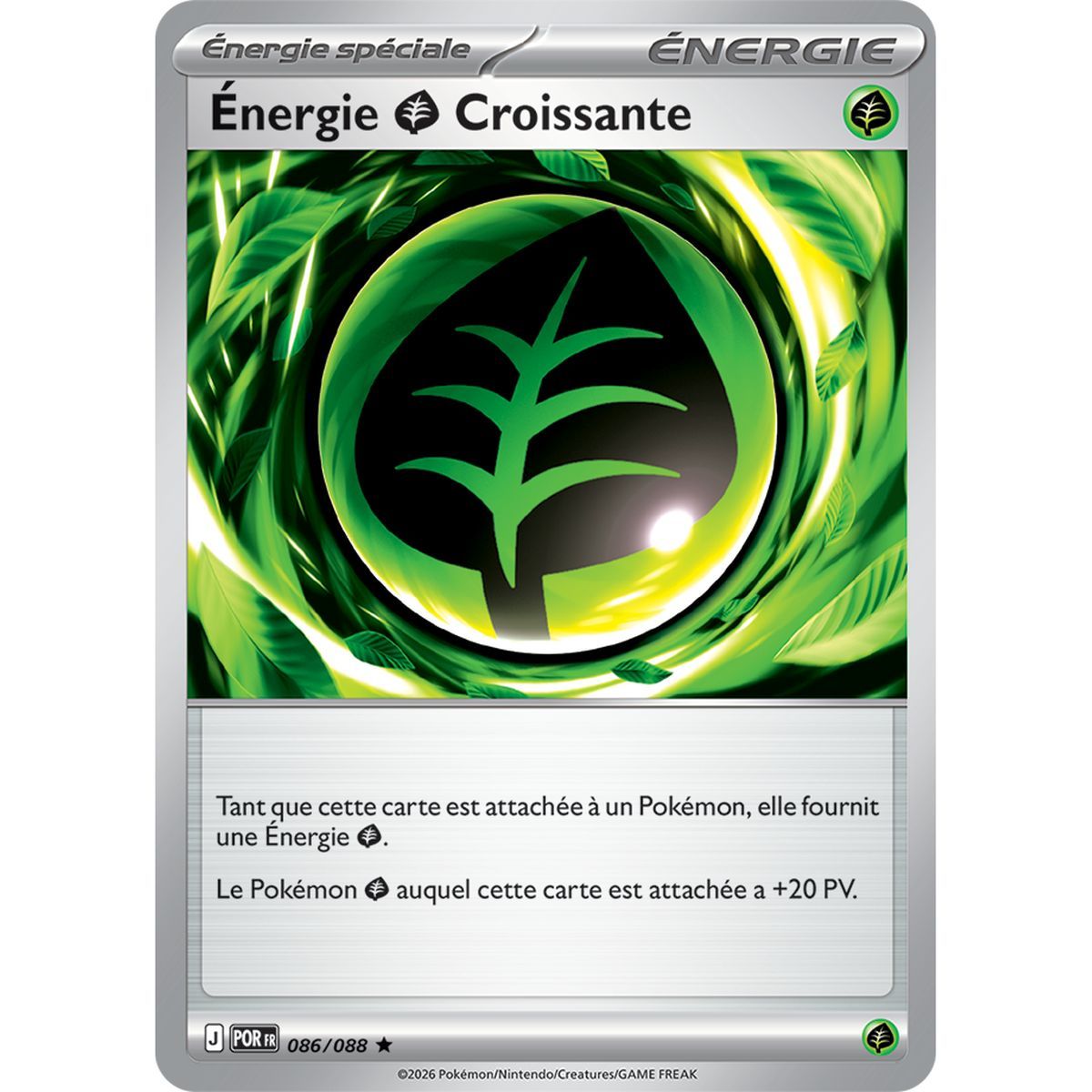 Growing Energy - Reverse 86/88 - ME03 - Pokémon - Mega Evolution Perfect Balance