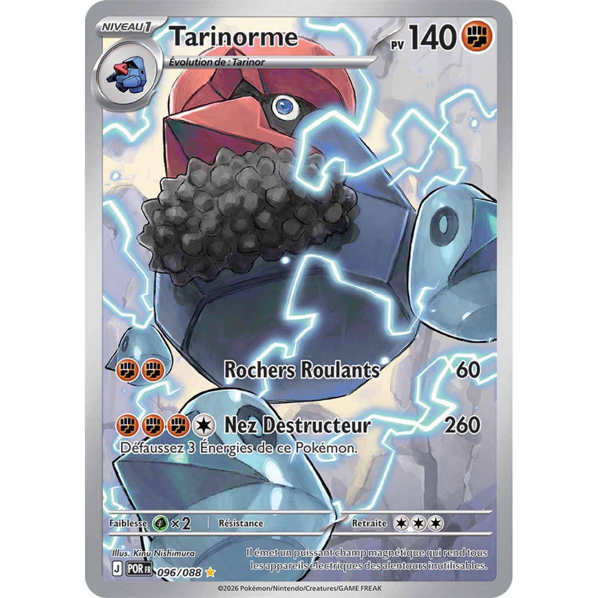 Tarinorme - Rare Illustration 96/88 - ME03 - Pokémon - Perfect Balance Mega Evolution