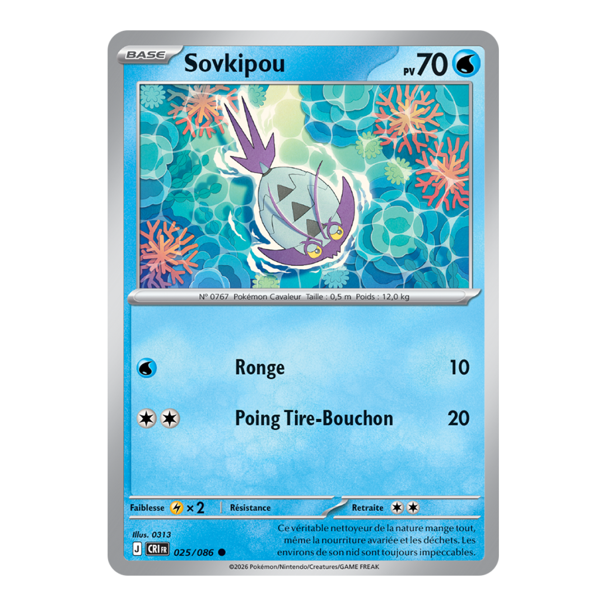 Sovkipou - Common 25/86 - ME04 - Pokémon - Mega Evolution Chaos Rising