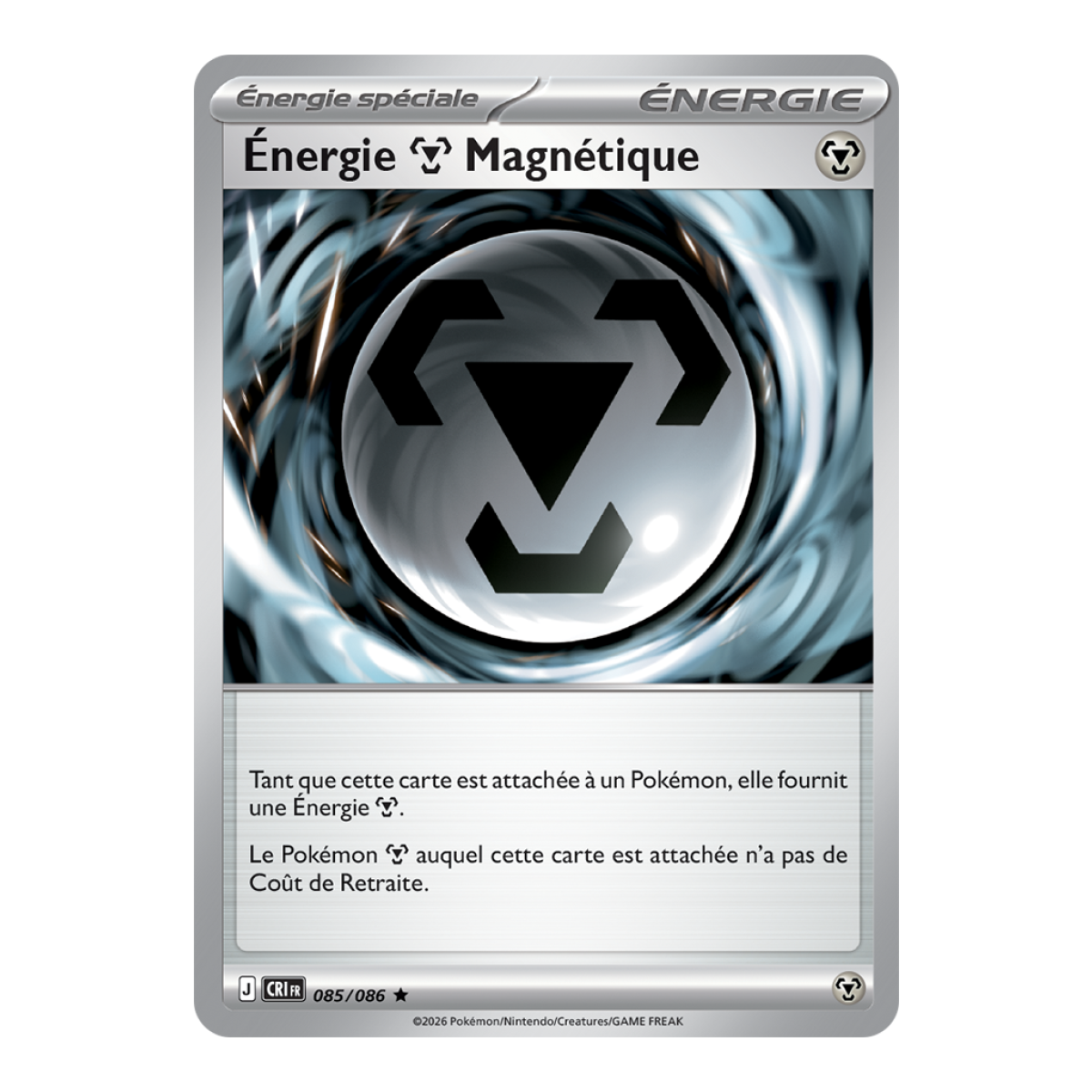 Magnetic Metal Energy - Holo Rare 85/86 - ME04 - Pokémon - Mega Evolution Chaos Rising