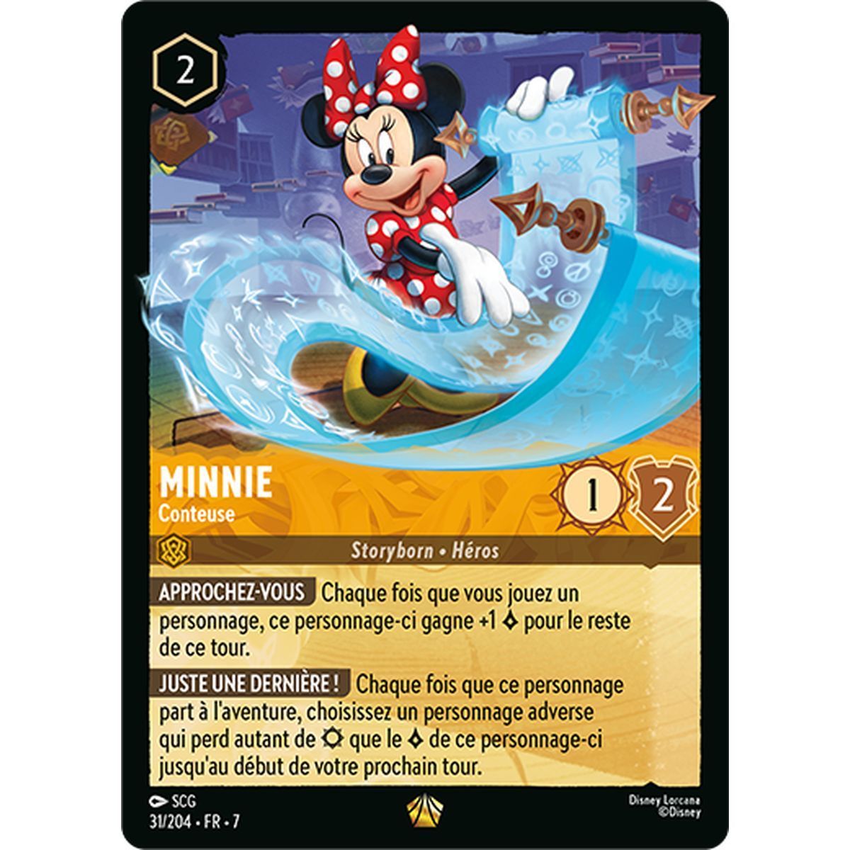 Minnie, Storyteller - 31/204 - ARI - The Island of Archazia - Legendary - French