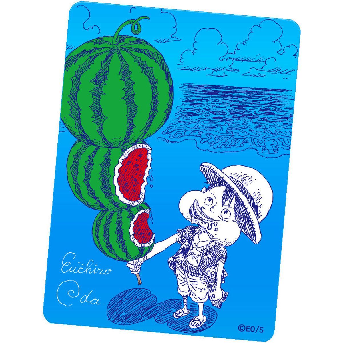 Monkey.D.Luffy - Metakira Eiichiro Oda - Watermelon - Natsucomi 2026 - One Piece - Japanese