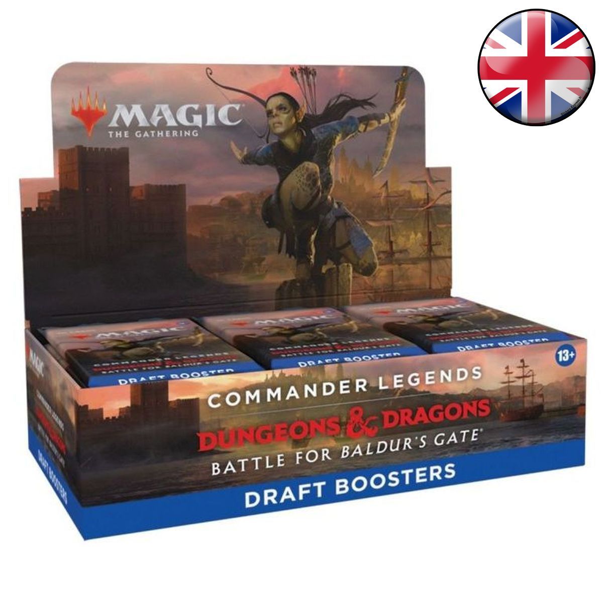 MTG - Booster Box - Draft - Commander Legends: Dungeons & Dragons: The Battle of Baldur's Gate - EN