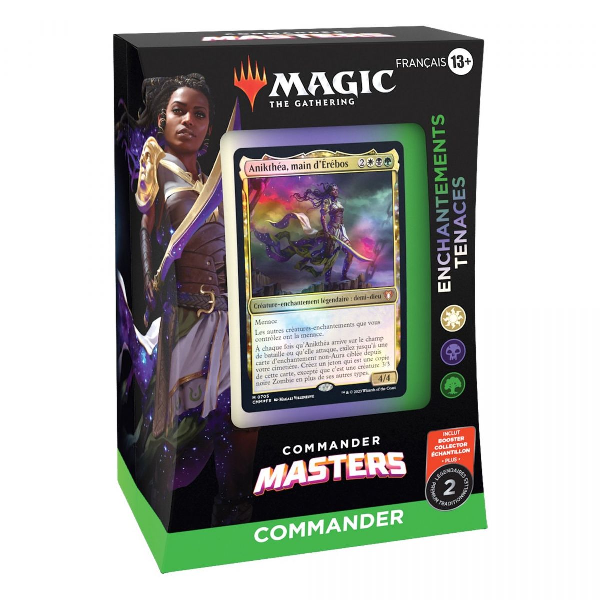 Item MTG - Commander Deck - Commander Masters - Stubborn Enchantments - FR