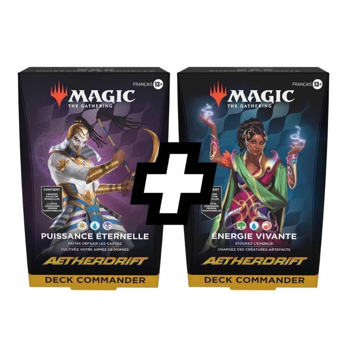 Item MTG - Set of 2 Deck Commander - Aetherdrift - FR