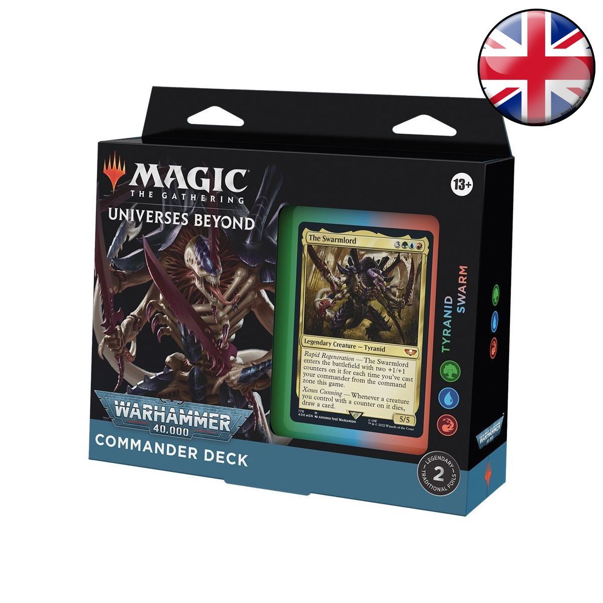 MTG - Set of 4 Deck Commander - Warhammer 40K - EN