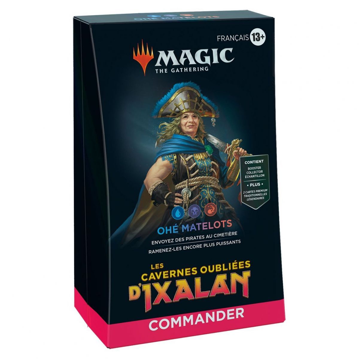 MTG - Set of 4 Commander Decks - The Forgotten Caverns of Ixalan - Explorers of the Deep - FR