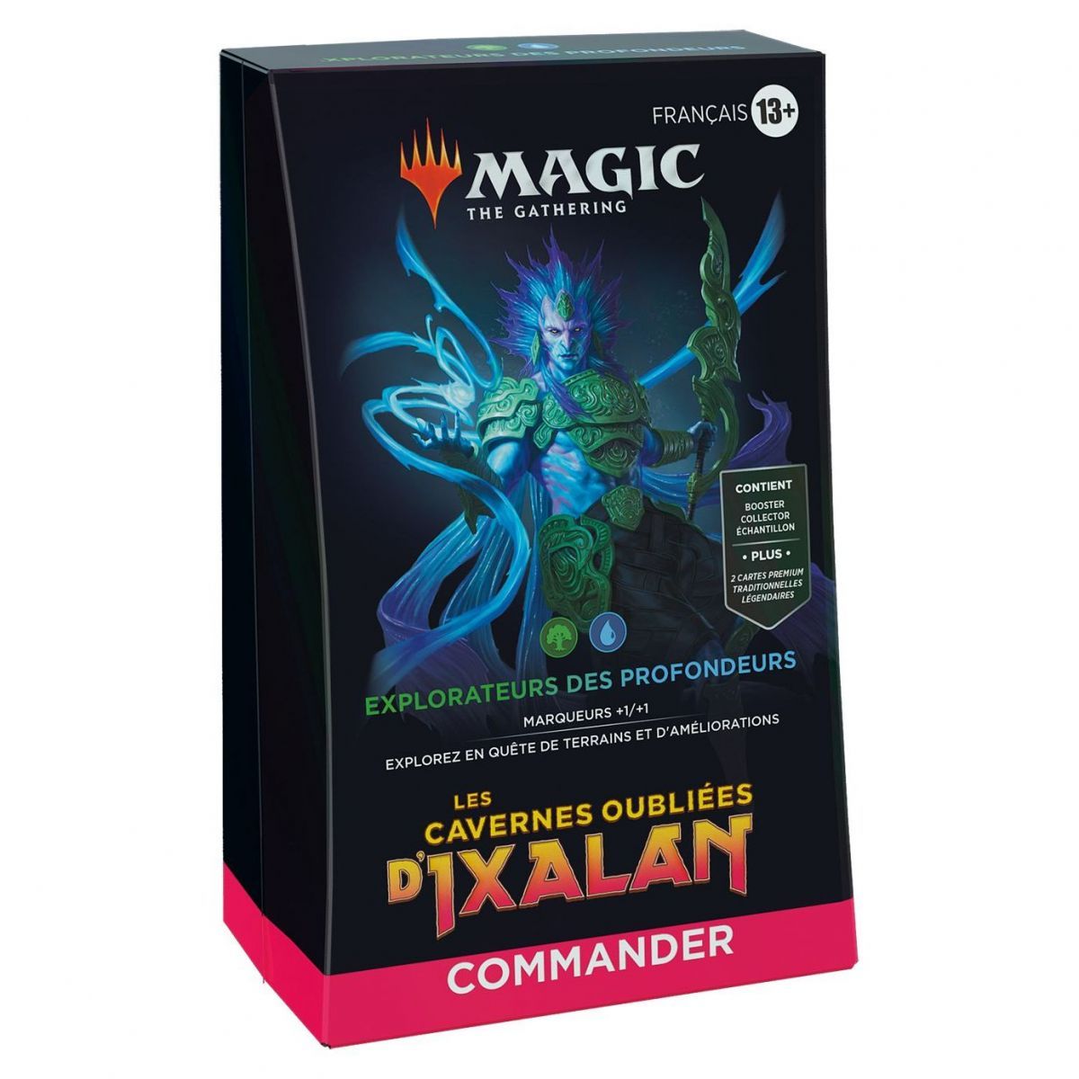 MTG - Set of 4 Commander Decks - The Forgotten Caverns of Ixalan - Explorers of the Deep - FR