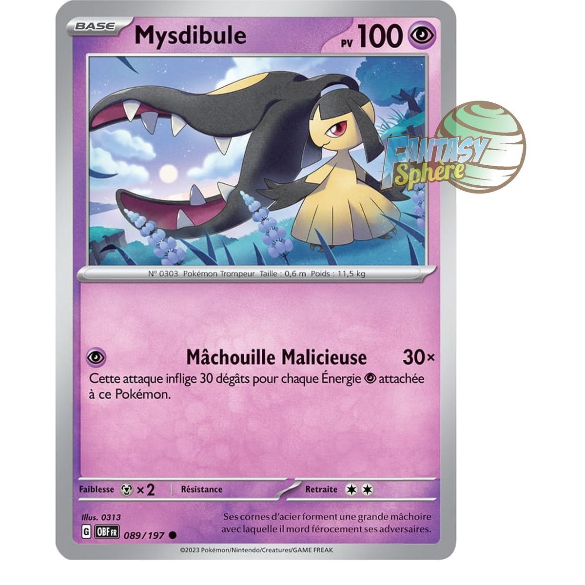 Mysdibule - Reverse 89/197 - Scarlet and Violet Obsidian Flames