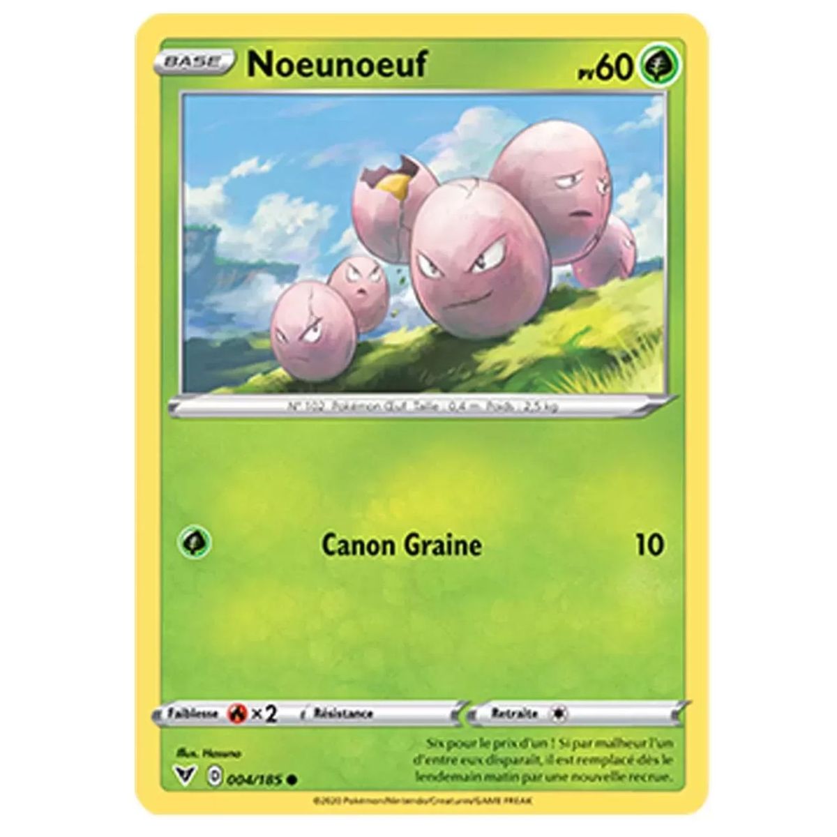 Noeunoeuf - Reverse 4/185 - Sword and Shield 4 Bright Voltage