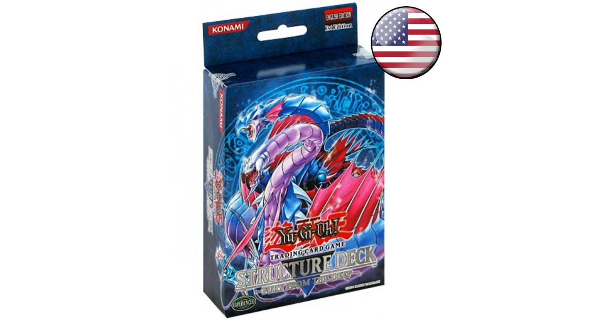 Yu Gi Oh! - Structure Deck - Fury from the Deep - 1st Edition - American US - Fantasy Sphere Yu Gi Oh! - Structure Deck - Fury from the Deep - 1st Edition - American US - Fantasy Sphere