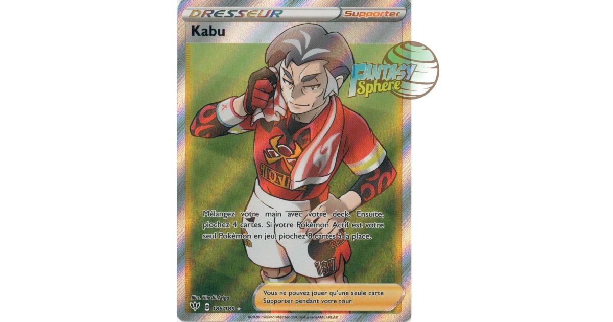 kabu rare card Kabu 077/073 Rainbow Secret Rare Pokemon Card Near Mint