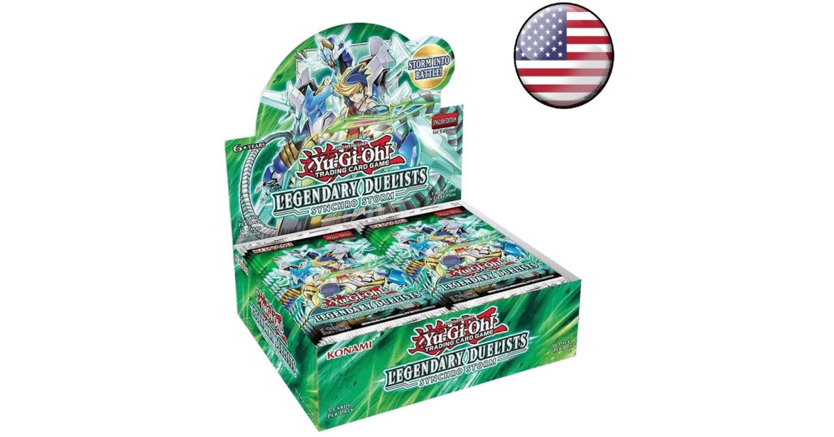 Yu Gi Oh! - Display - Box of 24 Boosters - Synchro Storm - American US -  Fantasy Sphere