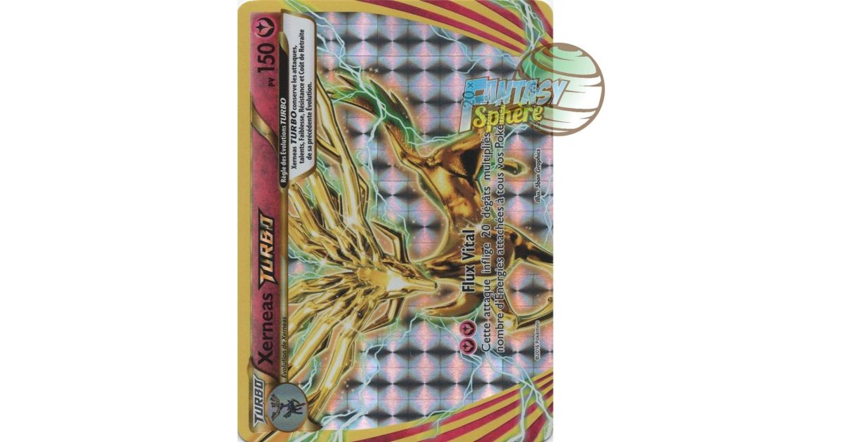 Xerneas TURBO - Station wagon Rare 82/114 - XY 11 Steam Offensive - Fantasy  Sphere