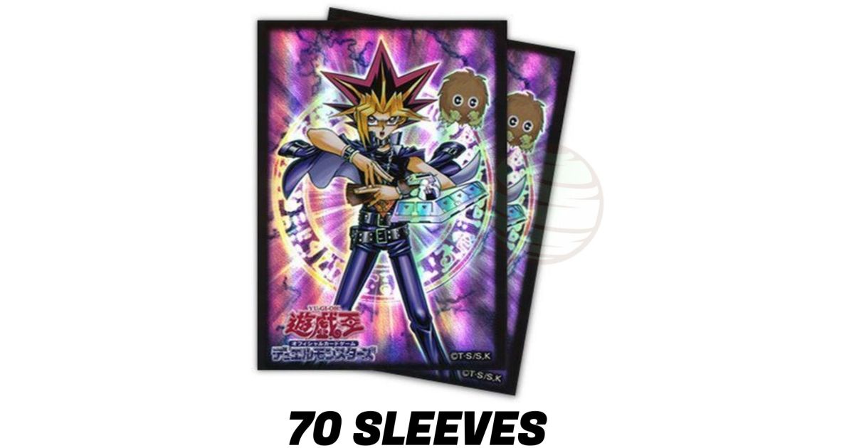 kuriboh card sleeves Yu-Gi-Oh! - Kollection 50 Pack Each pack contains 50 sleeves designed to meet tournament regulation standards. Yu-Gi-Oh! Kuriboh Collection Card Sleeves