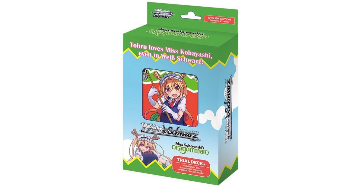 Weiss Schwarz Miss Kobayashi's Dragon Maid Booster Pack - Japanese -  Factory Sealed Weiss Schwarz Booster Pack