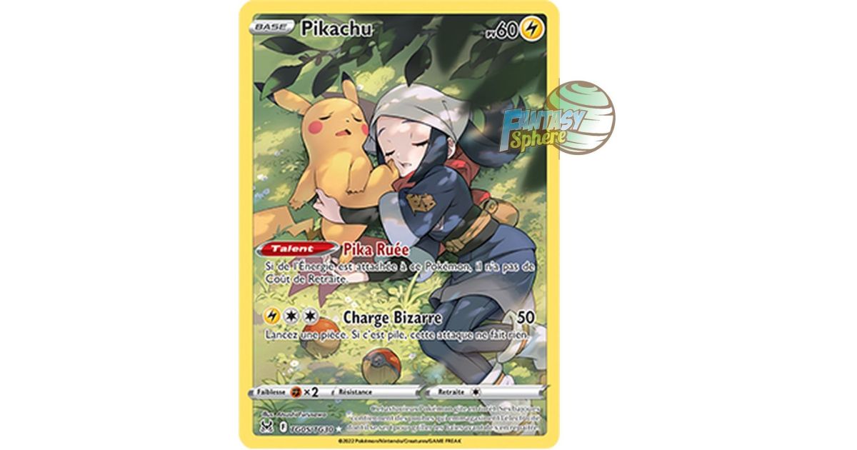 Pikachu - Full Art Ultra Rare TG05/TG30 - Sword and Shield Pikachu - Full Art Ultra Rare TG05/TG30 - Sword and Shield