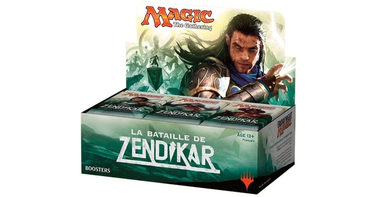 Magic popular MTG Battle Zendikar Booster Box Japanese Edition