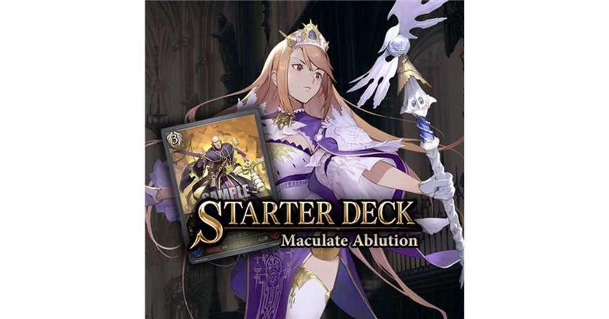 Shadowverse Evolve Starter Decks - Black Flame