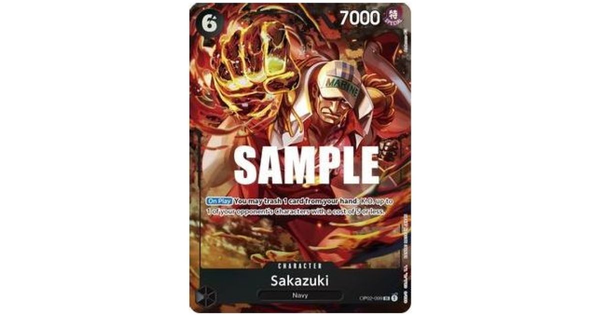 Sakazuki newest (Alternate Art) - Paramount War