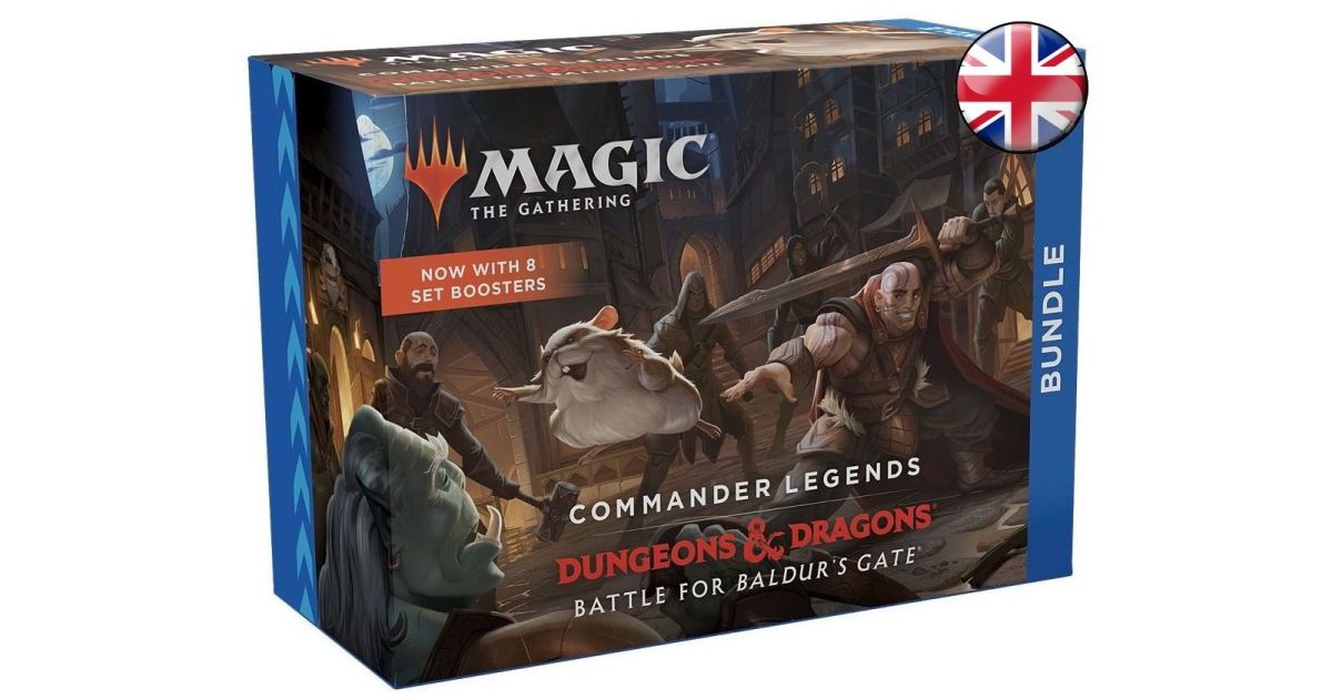 MTG - Bundle - Fat Pack - Commander Legends: Dungeons & Dragons: The Battle  of Baldur's Gate - EN - Fantasy Sphere