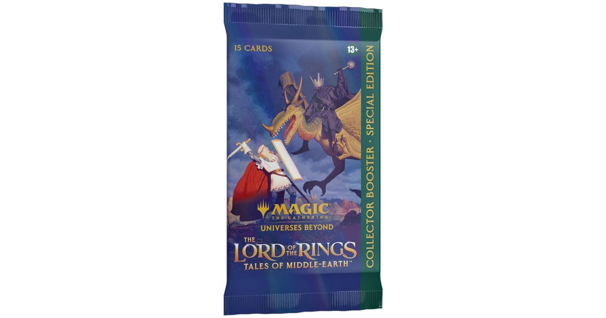 lord of the rings special edition booster box Magic the Gathering Lord of the Rings Collector Booster Omega Pack Special Edition