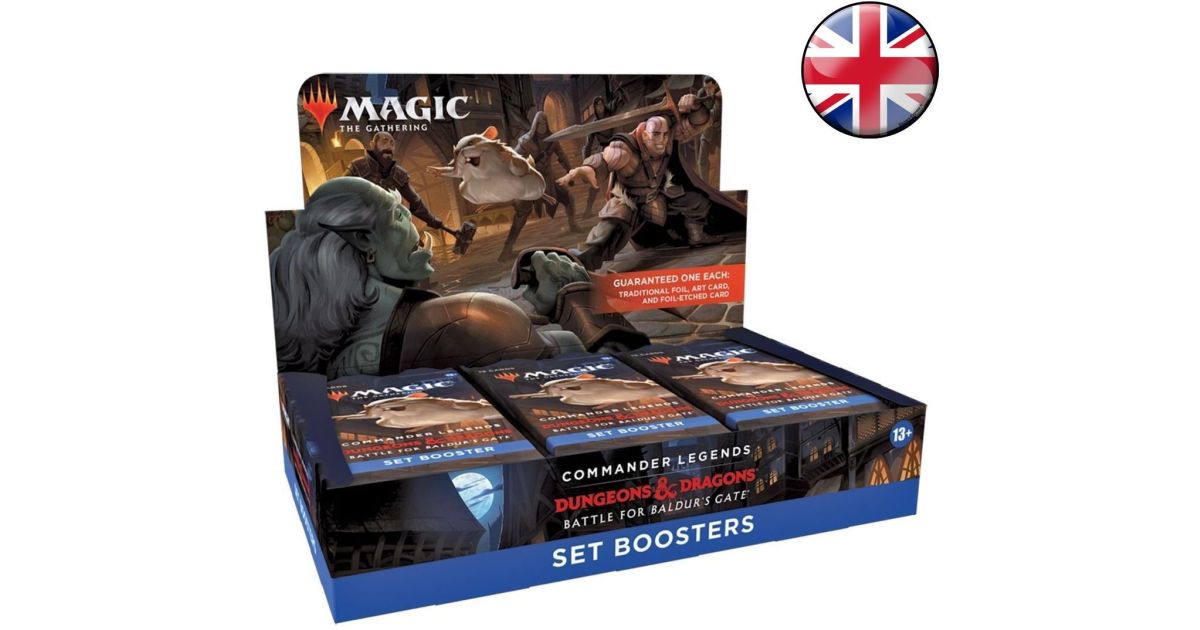 MTG - Booster Box - Set - Commander Legends: Dungeons & Dragons: The Battle  of Baldur's Gate - EN - Fantasy Sphere