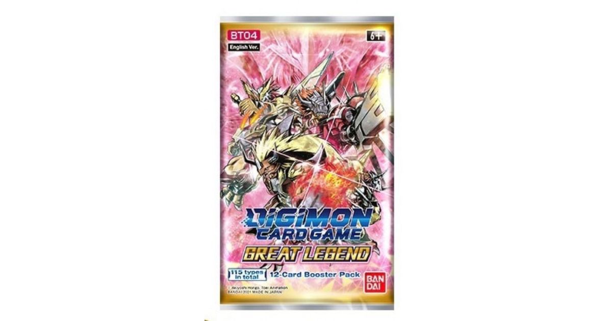 Digimon Card Game - Booster - Versus Royal Knights - BT04 - EN - Fantasy  Sphere