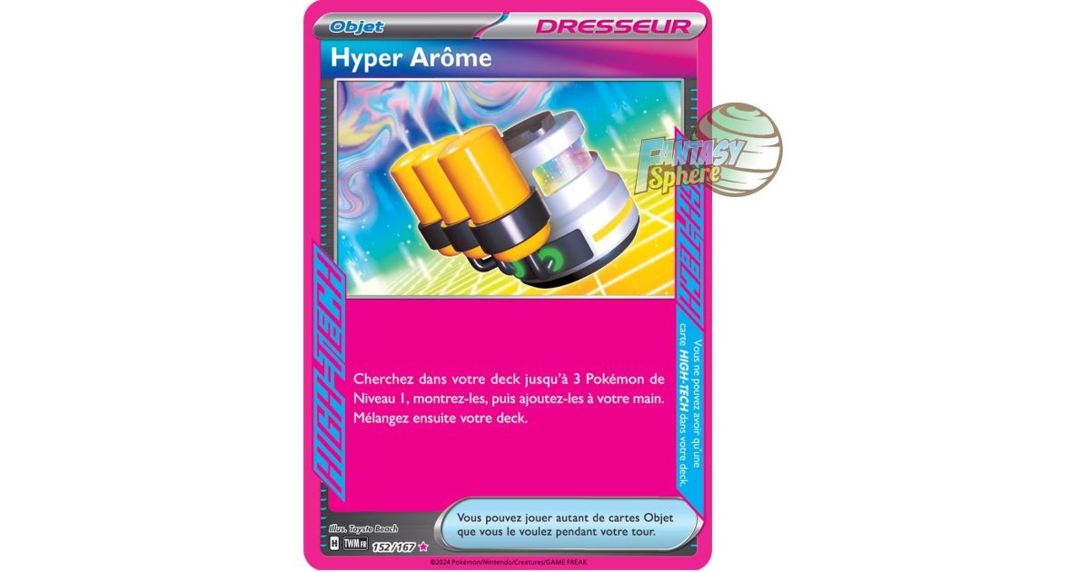 hyper aroma pokemon card - 152/167 - Twilight Masquerade Perfect for collectors and enthusiasts. POKMON CARD GAME s6a 096/069