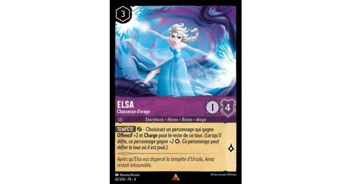 Elsa, Storm Chaser - 42/204 - URR - The Return of Ursula - Rare ...
