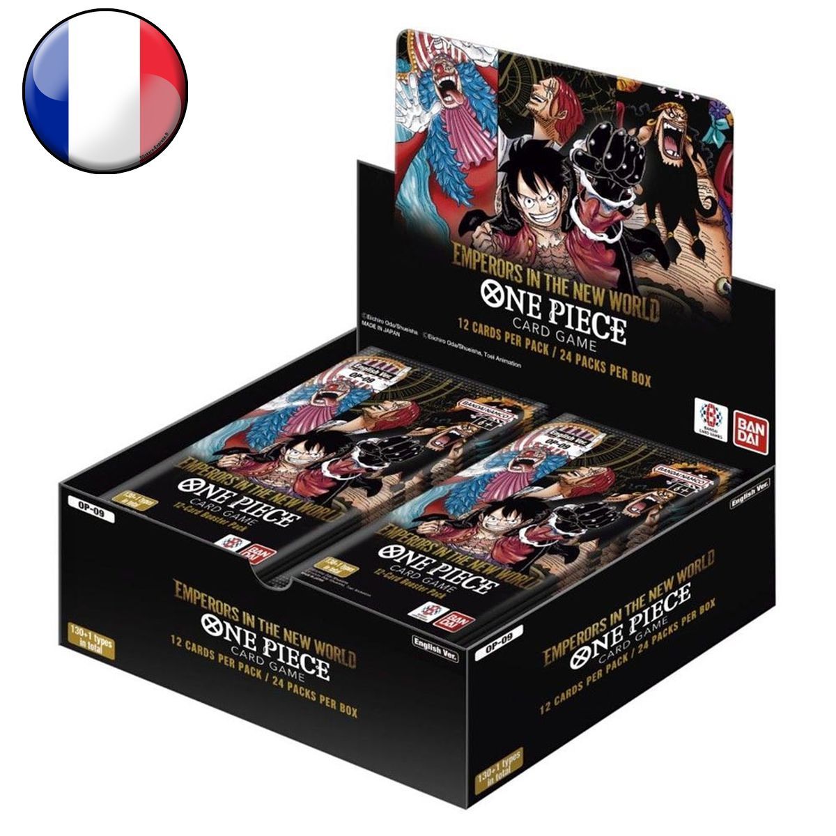 One Piece - Box of 24 Boosters - Emperors in the New World - OP-09 - FR