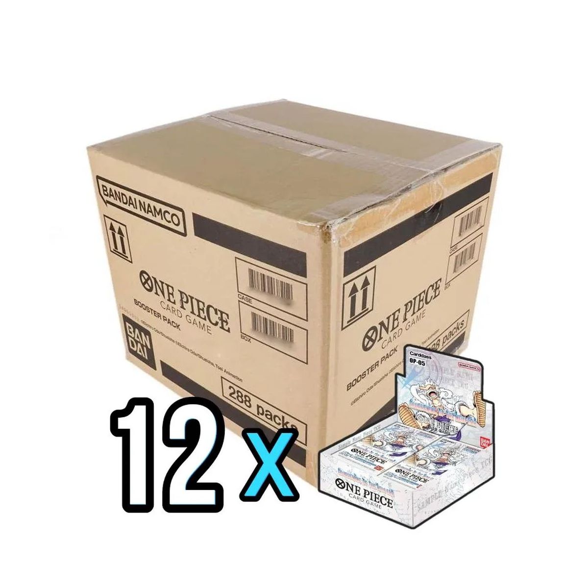 One Piece - Case of 12 Display - Box of 24 Boosters - Booster Set 5 - OP-05 - EN