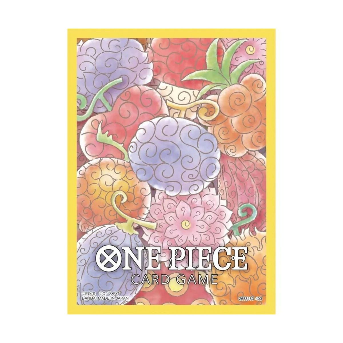 One Piece CG - Card Sleeves - Standard - Devil Fruits (70)