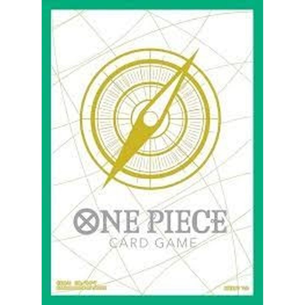 One Piece CG - Card Sleeves - Standard - STANDARD GREEN (70)