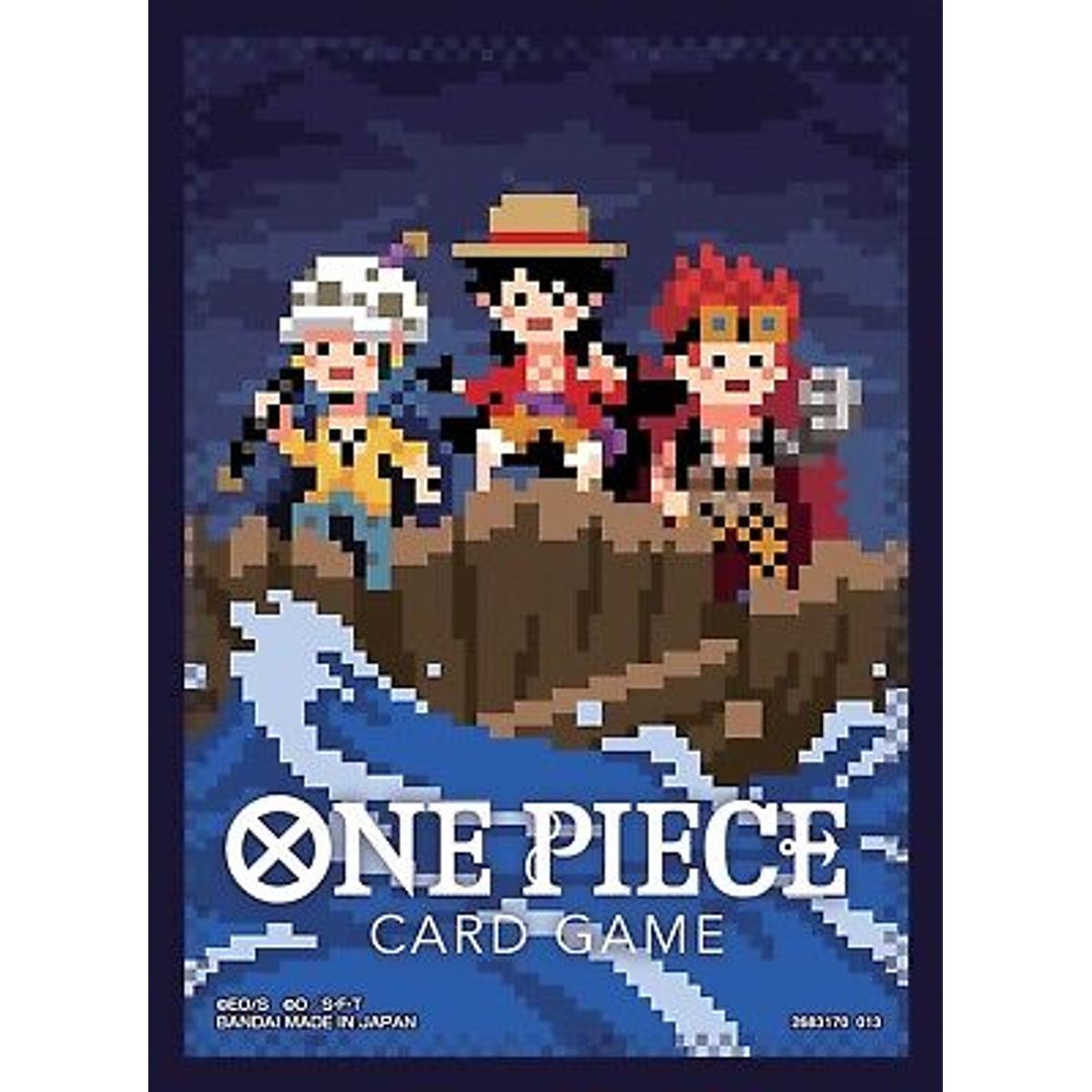 One Piece CG - Card Sleeves - Standard - Three Brothers Pixel (70)