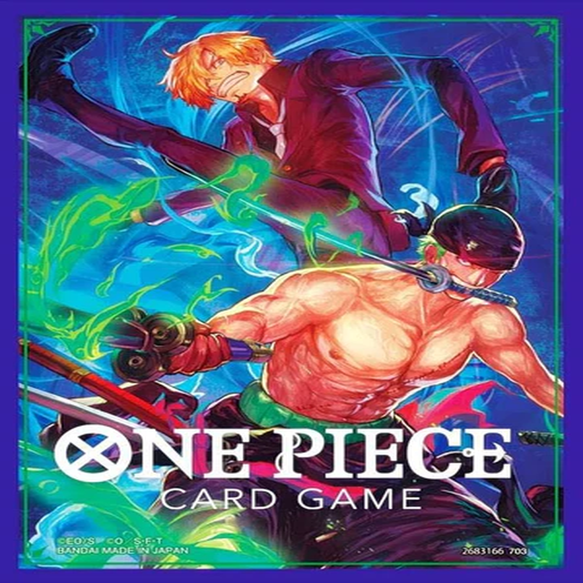 One Piece CG - Card Sleeves - Standard - ZORO & SANJI (70)