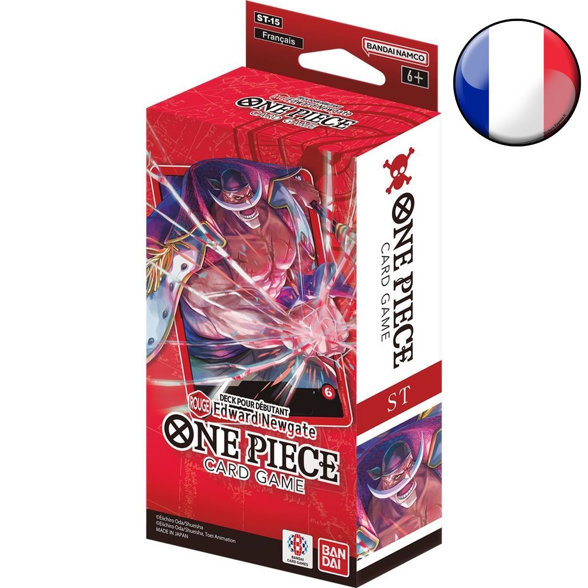 Beginner Deck - Red - Edward Newgate - One Piece CG - ST15 - FR