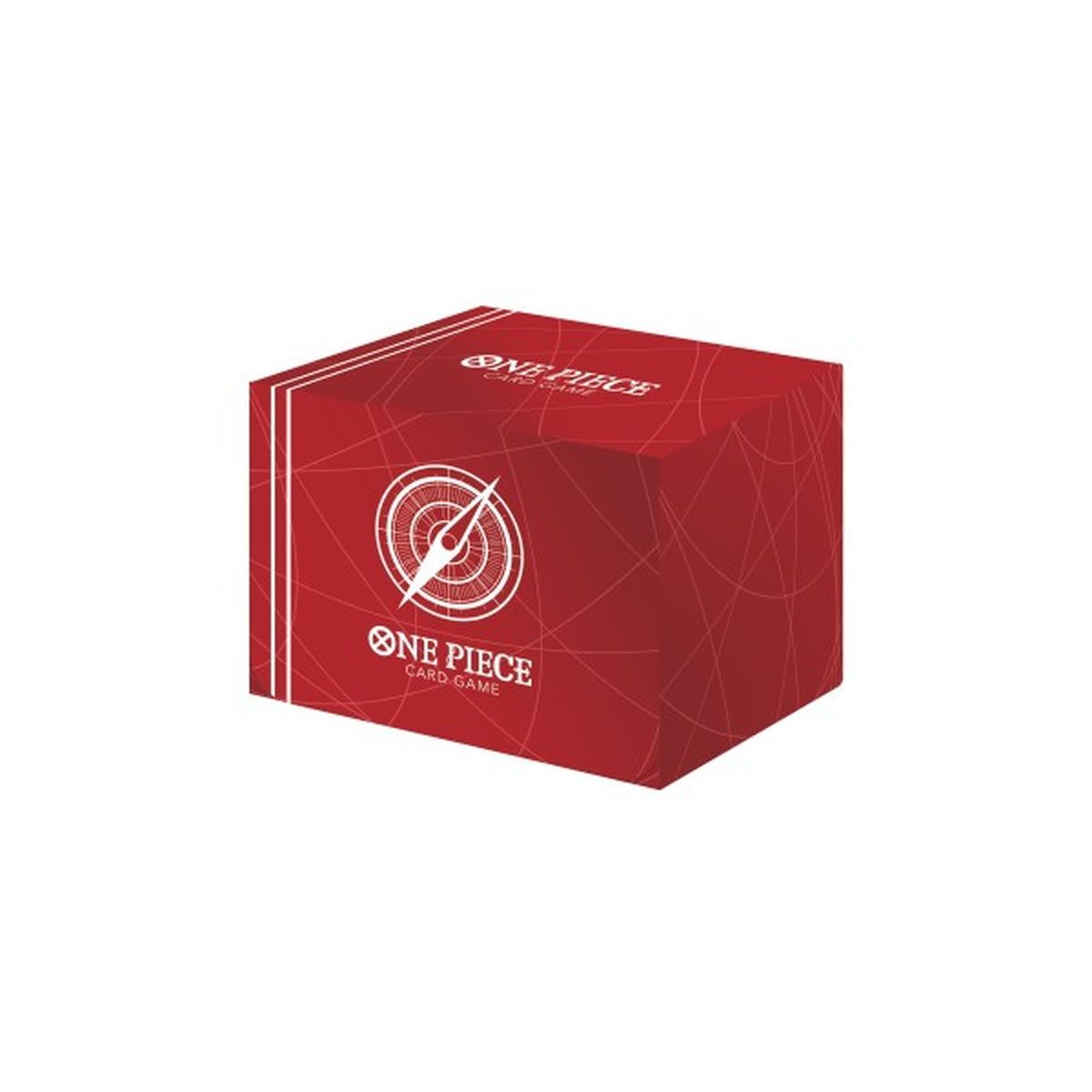 One Piece - Clear Card Case Deck Box - Red - Sealed