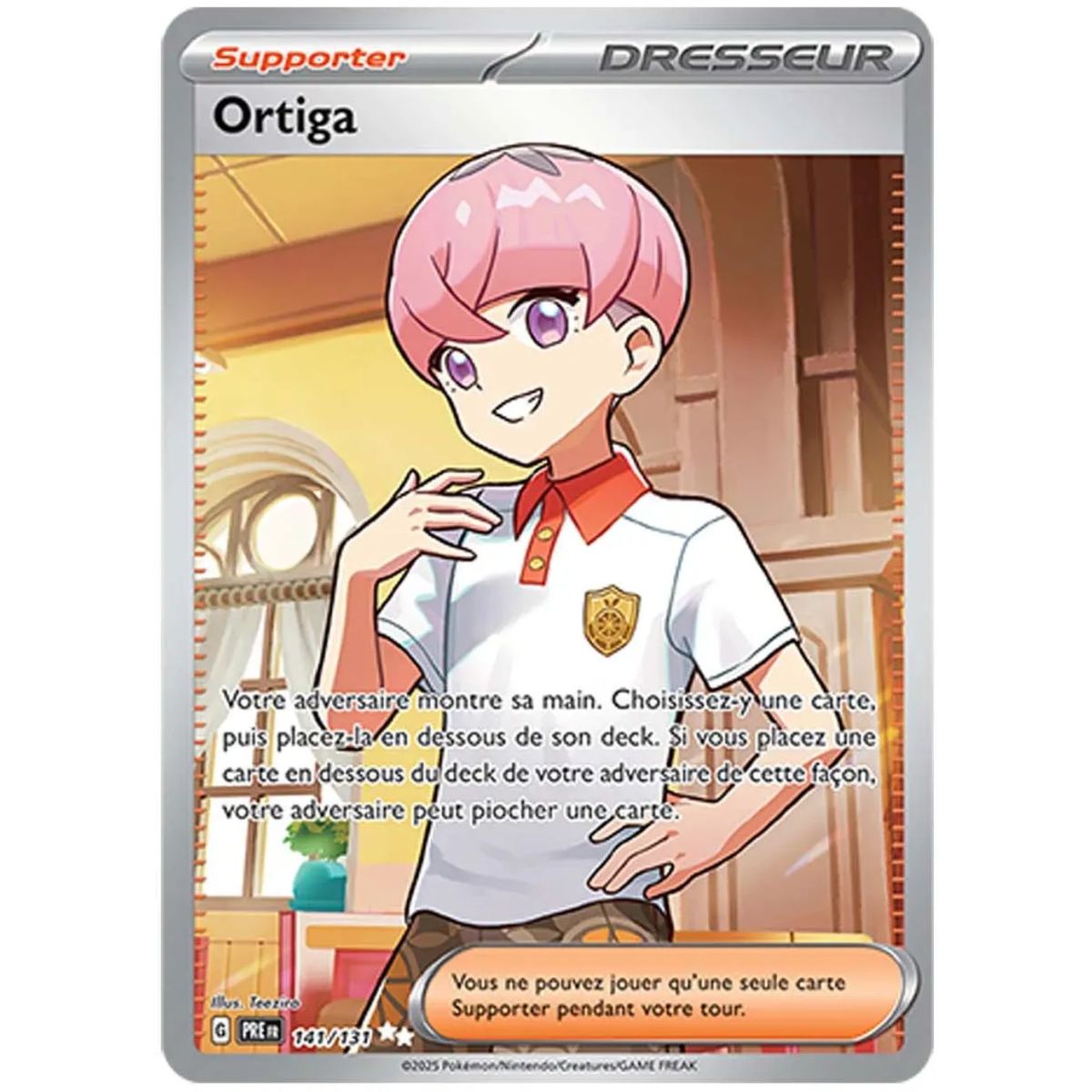 Item Ortiga - Ultra Rare 141/131 - Scarlet and Purple Prismatic Evolutions
