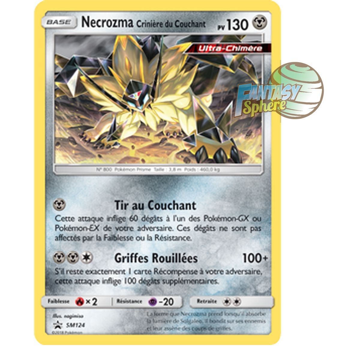 Item Necrozma Sunsetmane - Promo SM124 - Promos